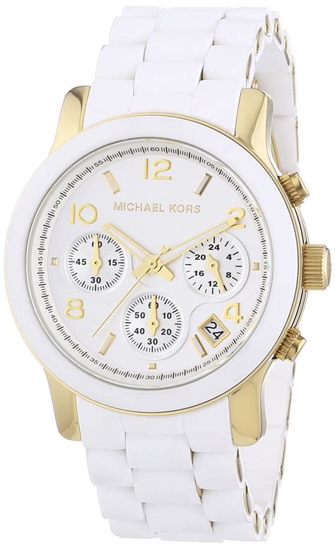 reloj michael kors no enciende|Michael Kors reloj mujer blanco.